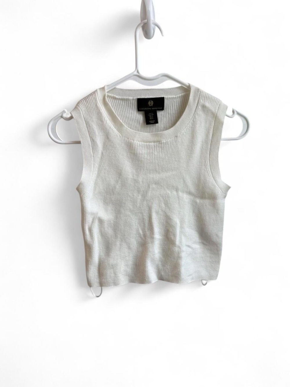 House of Harlow 1960 Ribbed Sweater Crop Top